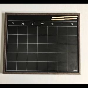 Chalk Board Calendar